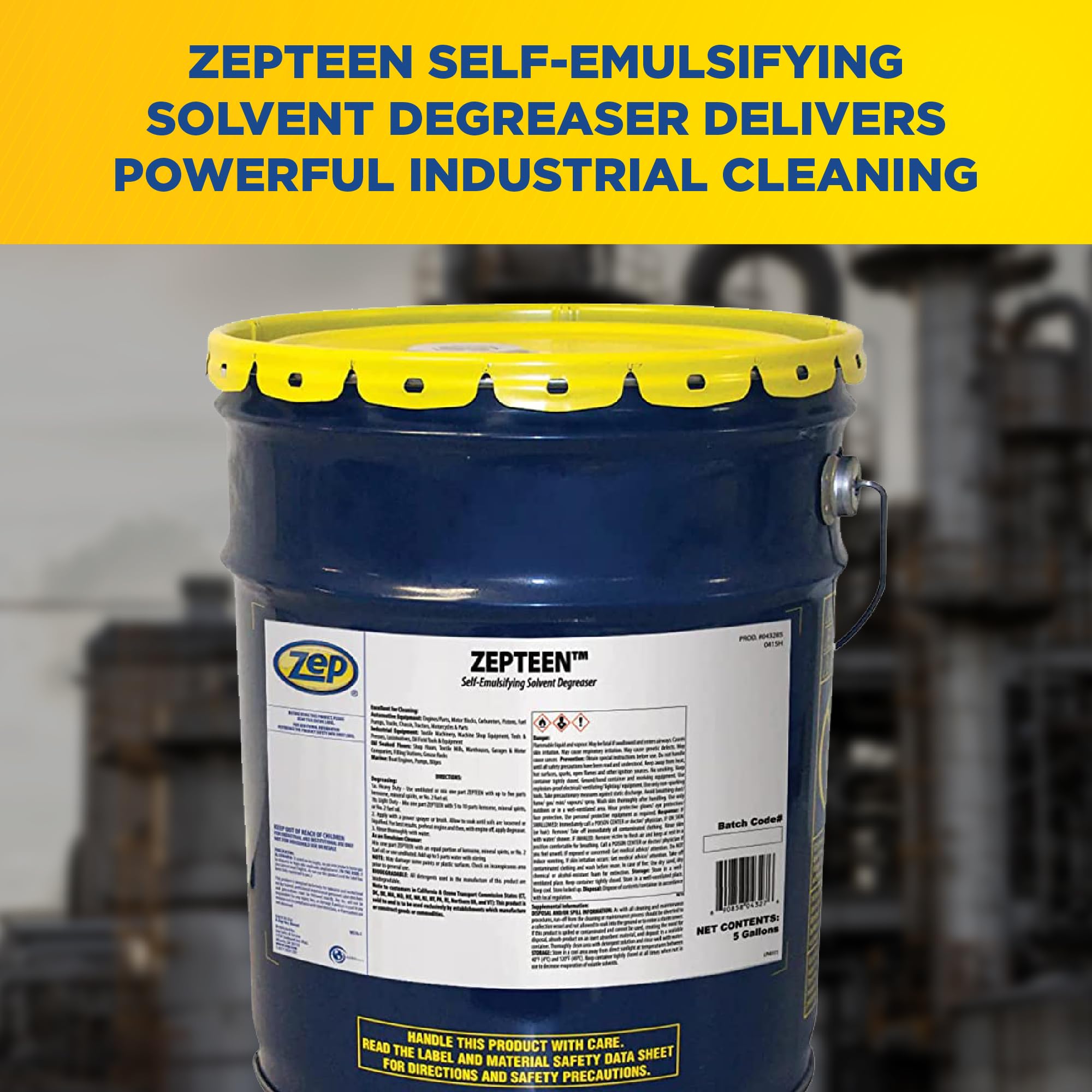 Amazon.com: Zep Zepteen Self-Emulsifying Solvent Degreaser - 5